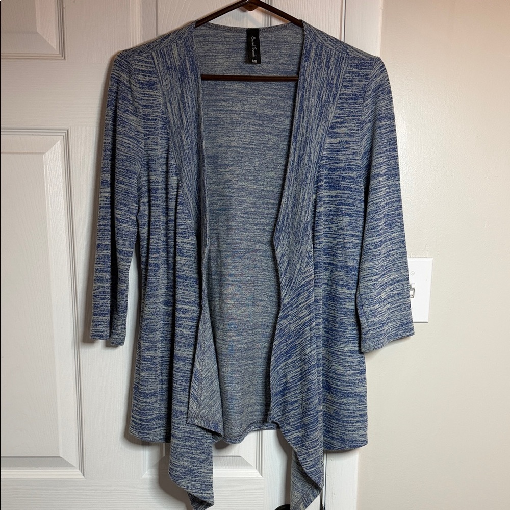 Sacred Threads Blue Boho Cardigan
